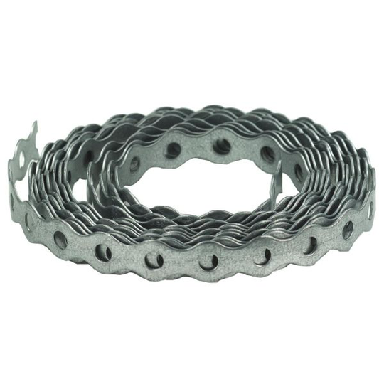 Gelia 3000501721 Patentband förzinkat stål, 3 m 12 mm