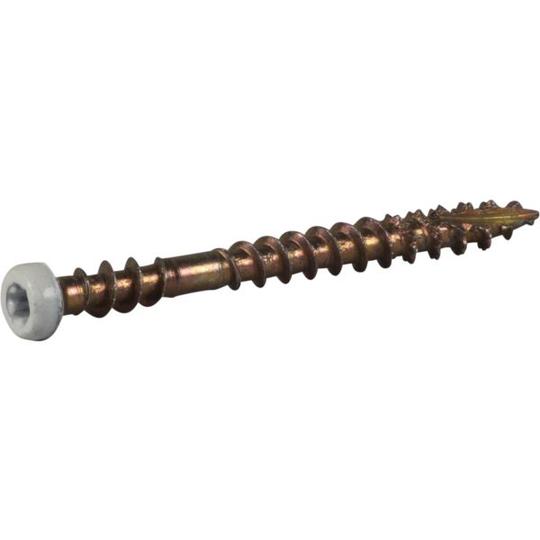 ESSVE 458145 Listskruv 3,9 mm Ø, vitlackerad, TX10 42 mm, 100-pack