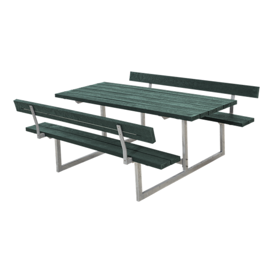 BÄNKBORD BASIC RETEX 2 RYGGSTÖD PLUS