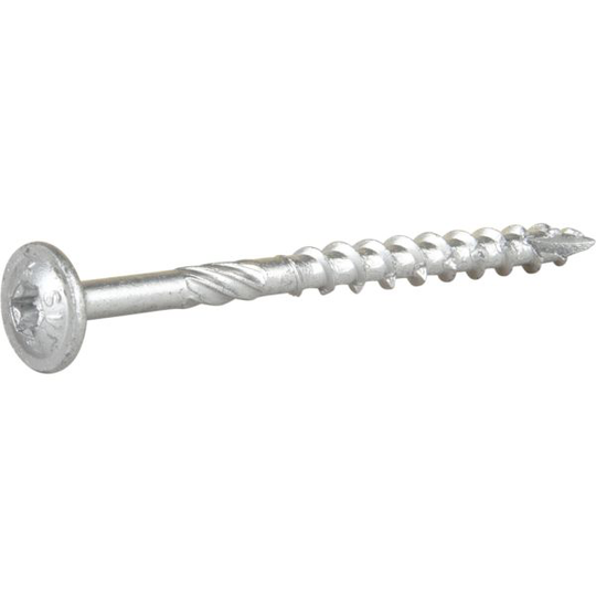 ESSVE 113109 Träskruv 6 mm Ø, WAF, CorrSeal 80 mm, 100-pack