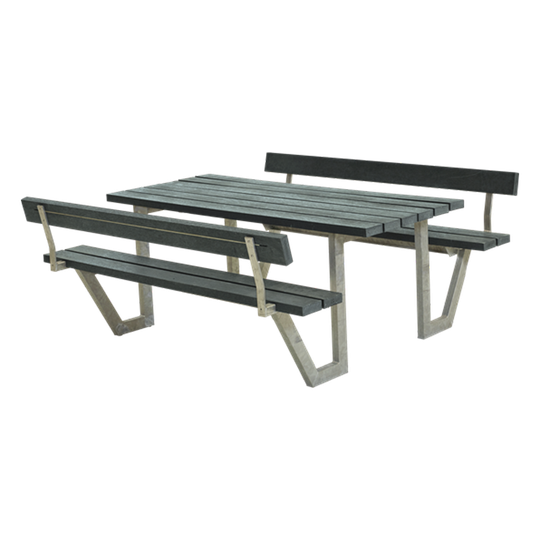 BÄNKBORD WEGA RETEX 2 RYGGSTÖD PLUS