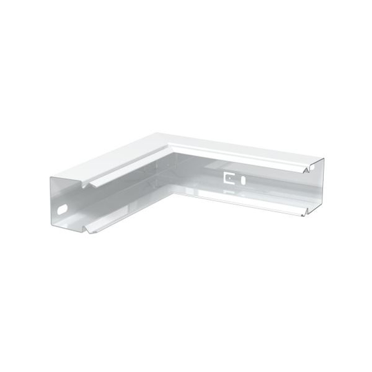 Obo Bettermann 6249167 Innerhörn elförzinkad, polarvit 40 x 40 mm