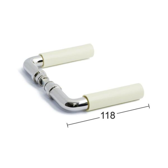Habo 2120 Dörrhandtag 38-42 mm, 58 mm utsprång, par