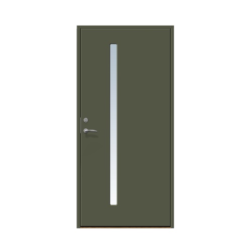 Ytterdörr Stabil Hjärup 10 x 21, Högerhängd, Olivgrön
