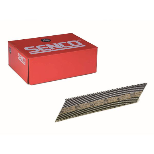Senco HC59EPB Stavspik 3,1x90 mm, 34°, mejselklippt, 3000-pack Mejselklippt spets