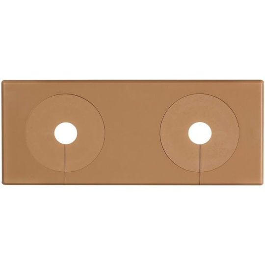 Faluplast 51469 Vulkbricka delbar, 12-22 mm Dubbel, brun