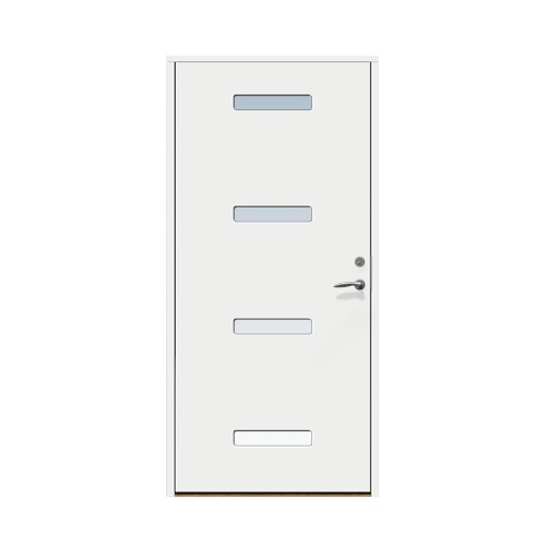 Ytterdörr Stabil Mellby 10 x 21, Vänsterhängd, Vit