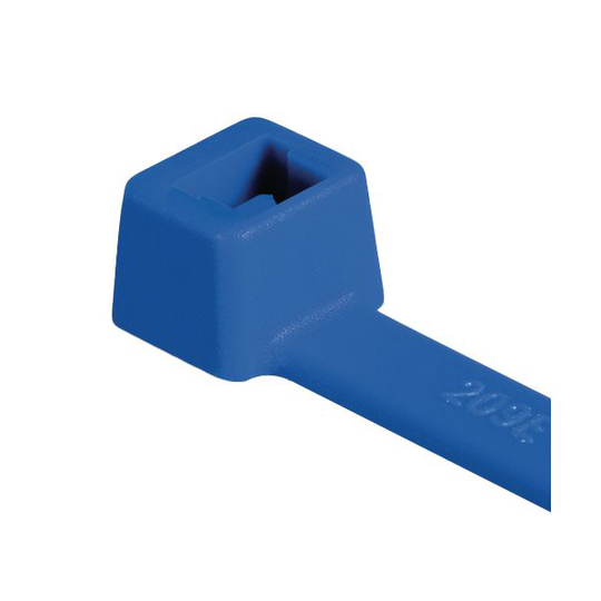 Hellermann Tyton T50R BU Buntband 4,6 x 200 mm, 100-pack Blå