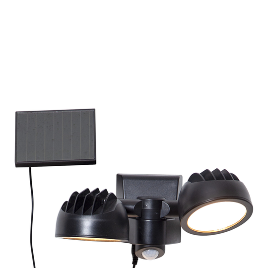SOLCELLS-SPOTLIGHT POWERSPOT DUBBEL PIR Star Trading