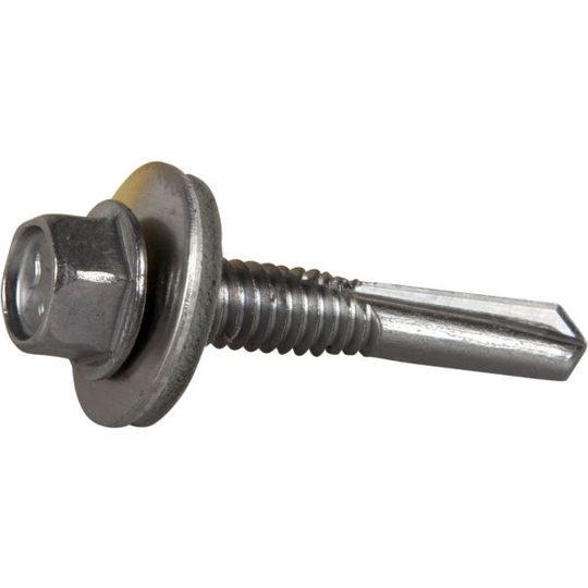 ESSVE Marutex Plåtskruv rostfritt stål, med bricka 4,8 x 19 mm, 250-pack