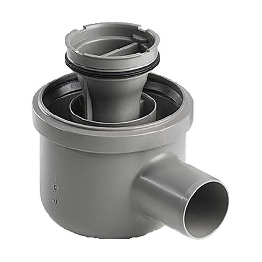 Unidrain 7119899 Hörnavlopp sidoutlopp 50 mm