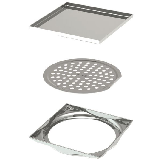 Purus Tile Square Insert Klinkerram 150 x 150 mm