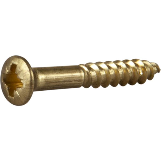ESSVE 525171 Träskruv TKFX, mässing 3,5 x 25 mm, 10-pack