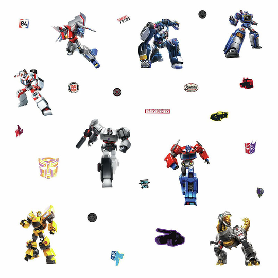 VÄGGDEKOR TRANSFORMERS FAVORITER ROOMATES