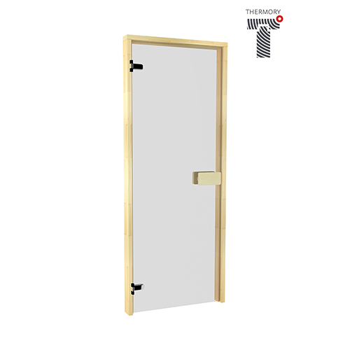 Sauna Sweden Classic bastudörr klart glas 8 x 20