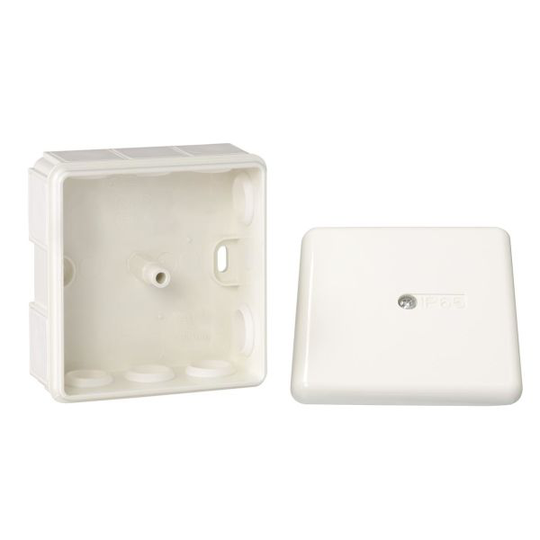 Schneider Electric IMT34126 Kopplingsdosa U56, brandklassad Tom