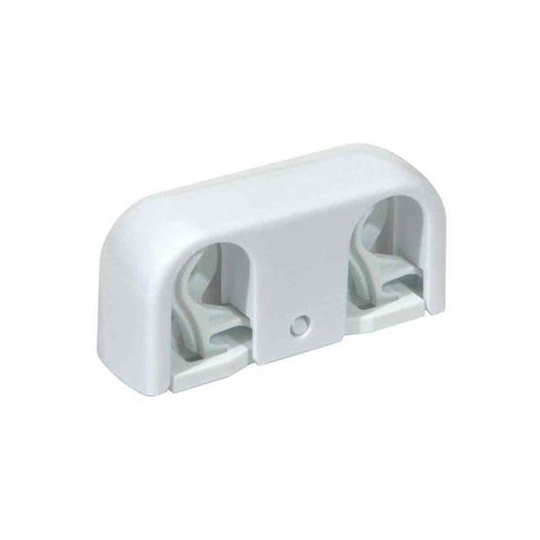 Purus Purusklämman Flexi Rörklämma dubbel, 10-16 mm Vit