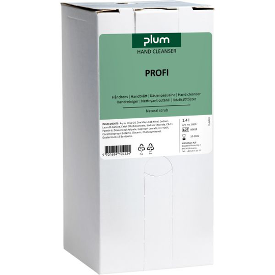 Plum Plulux Handrengöring 1400 ml, bag-in-box