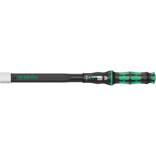 Wera Click-Torque X 4 Momentnyckel för insatsverktyg, 14x18 mm, 40-200 Nm