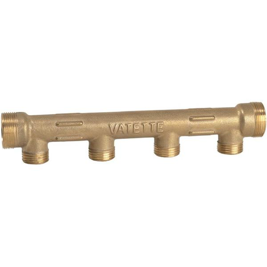Vatette 1875807 Fördelare M28 x1,5 mm, c/c 50, G15 4-rör