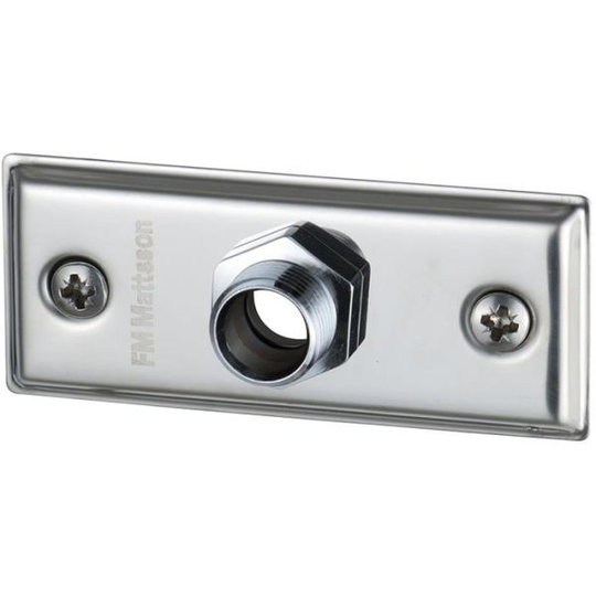 FM Mattsson 8530768 Väggbricka 1-håls, 15 x G15