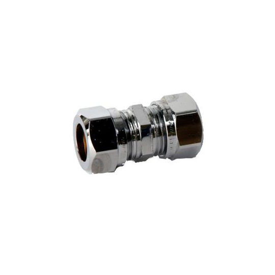 Vatette FG031060420 Klämringskoppling rak, förkromad, förminskad 16 x 12 mm