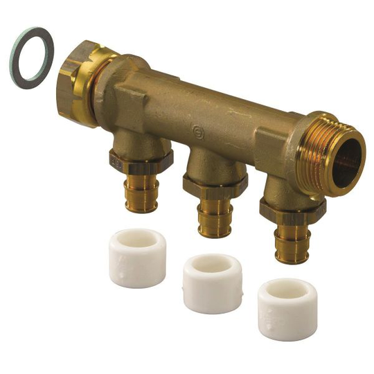 Uponor 1870282 Fördelare c/c 35 mm, G20 3 avstick