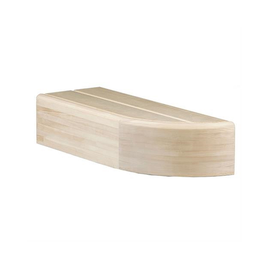 Sauna Sweden Exklusiv lavavslut Asp 600 mm, Vänster