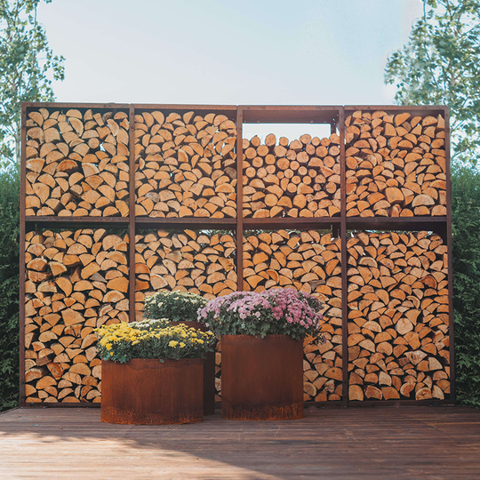 VEDFÖRVARING WOODSTOCK WALL GRILLSYMBOL