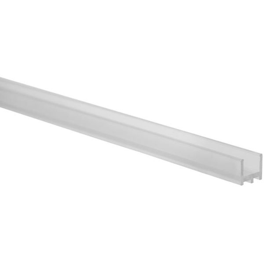 Hide-a-Lite 7503634 U-profil plast, 15 mm x 2 m