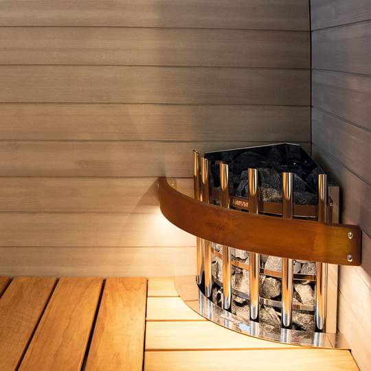 Infällningsram för bastu Harvia Glow Corner HTRC1