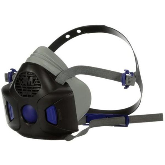 3M Secure Click HF-801SD Halvmask med talmembran, utan filter Strl S