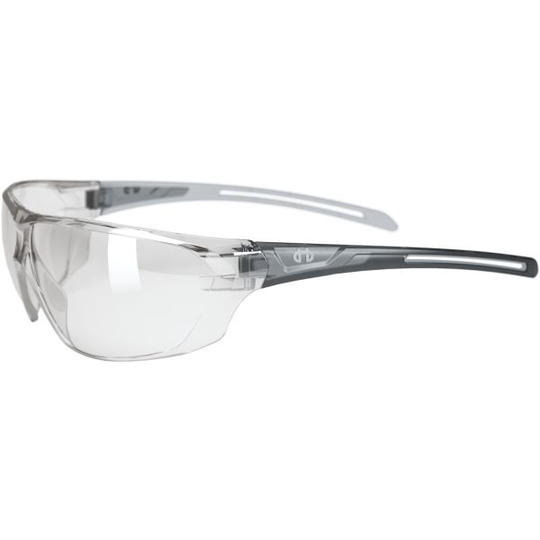 Hellberg Helium Skyddsglasögon reflekterande lins, silver