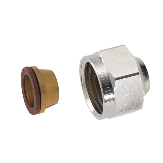 FM Mattsson 6443398 Halvkoppling inv. gänga 12 mm