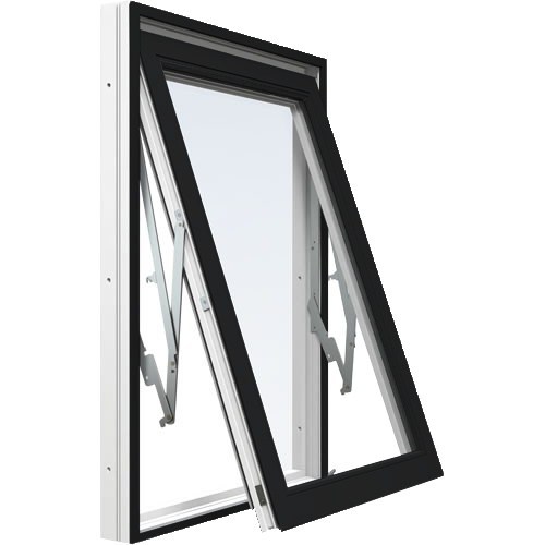 Energi Aluminium Vridfönster Svart, 13, 16