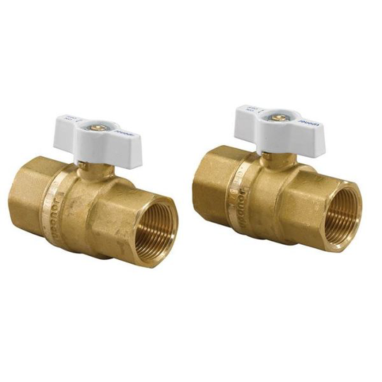 Uponor 2418615 Avstängningsventil G25 Rak