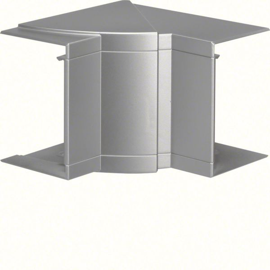 Hager BR651004HLAN Innerhörn symmetrisk, aluminium 100 x 68 mm