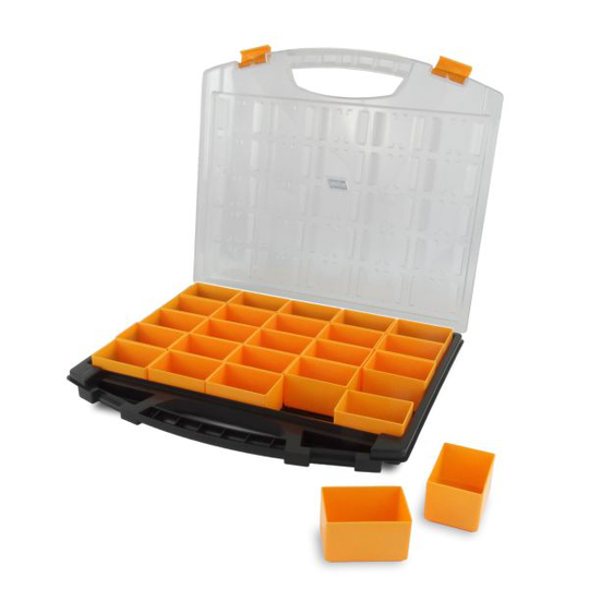 Ironside Pro 100621 Sortimentlåda 430x370 mm Höjd: 55 mm, 25 fack