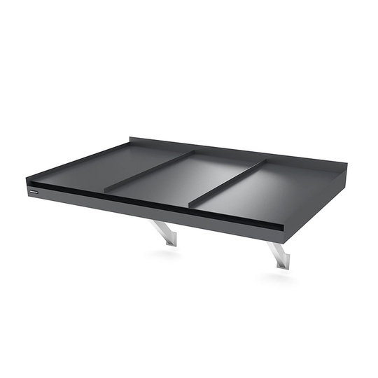 Entrétak Modern Flat Console Seamed Djup 1155mm Designtak