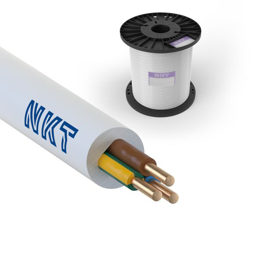 NKT EXQ XTRA Installationskabel 3G1.5 mm², 300/500V 300 m, bobin