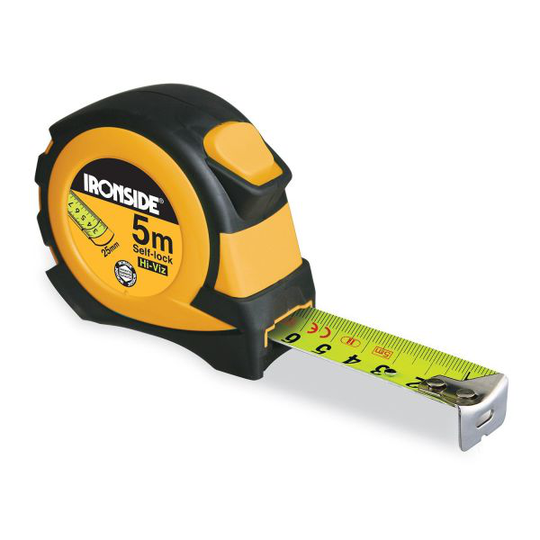 Ironside 150046 Måttband self-lock 5 meter