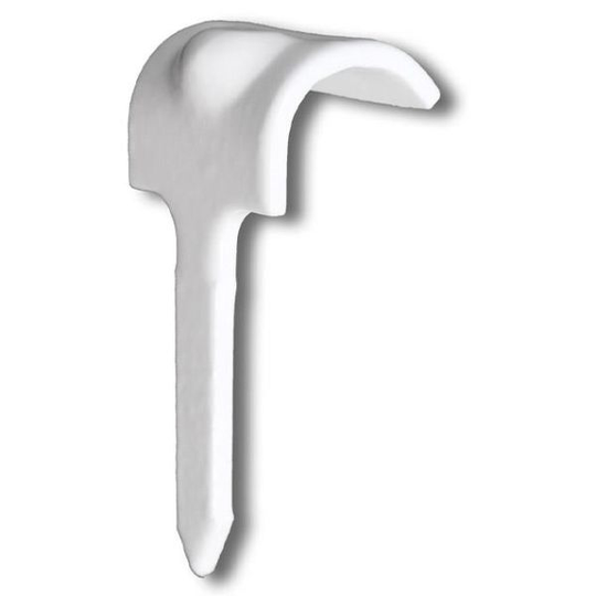 Letti 8-25P Klammer elförzinkad, plastbeläggning, 200-pack
