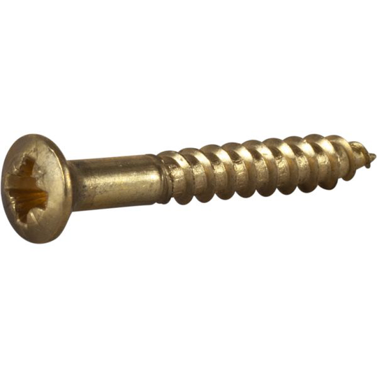 ESSVE 525177 Träskruv TKFX, mässing 4 x 30 mm, 8-pack