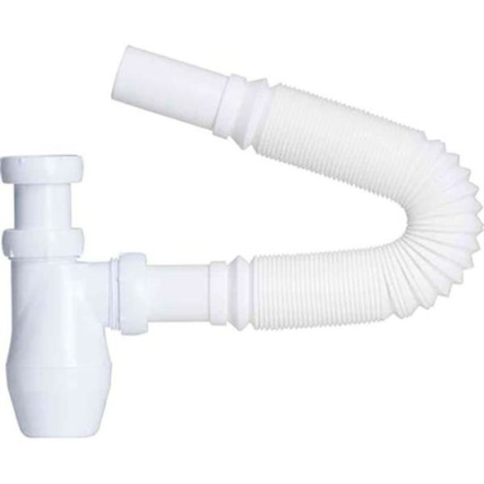 Gelia 3000920372 Pungvattenlås plast, flexibelt, för 32 mm rör