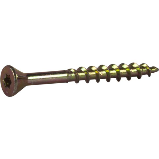 ESSVE 552435 Spånskiveskruv Ø4,2 mm, TX15, gulkrom 35 mm, 1000-pack