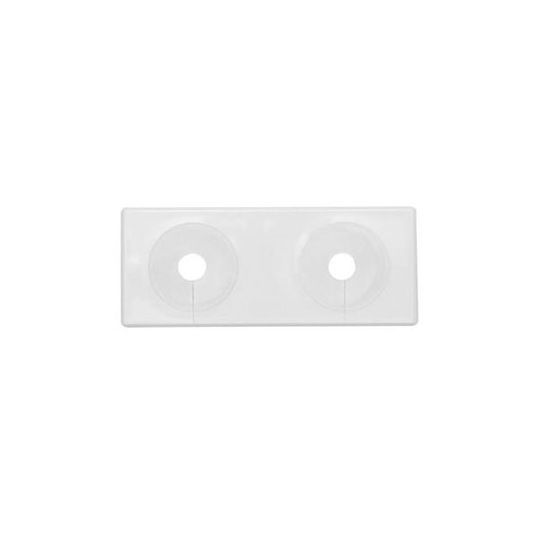 Faluplast 51460 Vulkbricka delbar, 12-22 mm Dubbel, vit