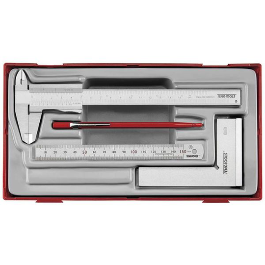 Teng Tools 270170103 Mätsats 4 delar
