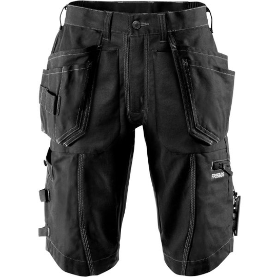 Fristads 2607 FASG Arbetsshorts svart C48