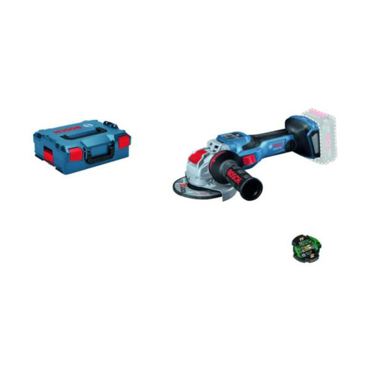 Bosch GWX 18V-15 SC Vinkelslip Ø125 mm, utan batteri och laddare