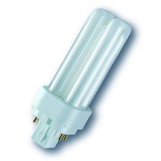 Radium Ralux Duo Kompaktlysrör 3000K, G24Q G24Q-1, 131 mm, 13W, 900 lm